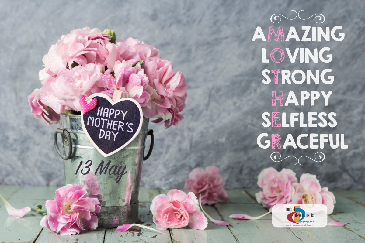 Central_DevP's tweet photo. #CentralDevelopmentsPropertyGroup wishes all the amazing mothers out there a #happymothersday
#aMazing #lOving #sTrong #Happy #sElfless #gRaceful #mother https://t.co/kTYR8kJp9z
