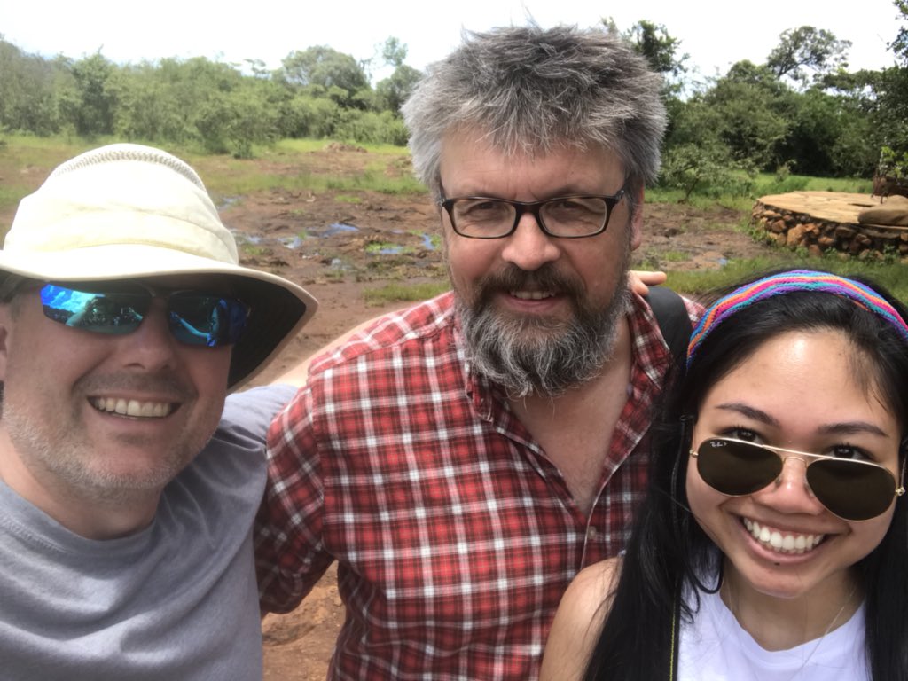 davincarlson's tweet photo. Informative visit to an elephant orphanage in Kenya @DSWT as well as a photo op, during @queensu @QueensUBio field course: Biodiversity Conservation In East Africa. https://t.co/eL8LX8V0Tb