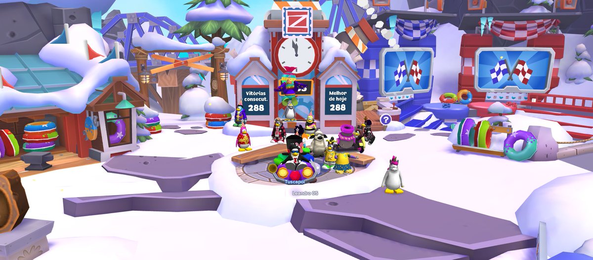 TuscapolCP's tweet photo. Depois de horas sem desistir, aqui estamos, recorde novamente! 288 / After hours and hours without giving up, here we are! 288! 🎉🎊😍🇧🇷🇵🇹🇨🇦
@clubpenguin #CPI #NewRecord https://t.co/KUaSi42by8