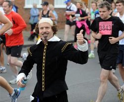 TheBardsHospice's tweet image. Very good luck to everyone who's running @Shake_Marathon today, especially if you're running for us. Great running conditions, so enjoy the race! Do come and see us at the finish to show us your medal (and buy a raffle ticket or two!)