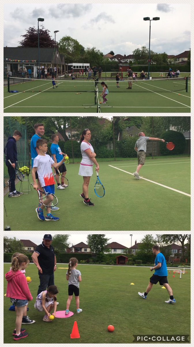 Fun times at the Open Day yesterday! More than 100 #CheadleHulme folk enjoyed free #Tennis - we hope you had a great afternoon! 
Tried and liked? Or couldn't make it? Come along for free coaching next Sun (20th) at 1.30
For info, including joining online ryecroftpark.co.uk/join-us/459351…