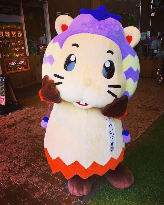 那須どうぶつ王国 カピなす登場 会えたらラッキー 那須どうぶつ王国 カピなす ゆるキャラ T Co Df4ampkpwx Twitter