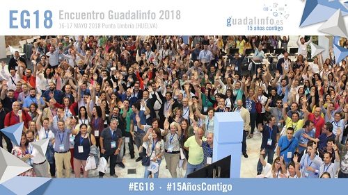 #EG18: Una inmersión en #Guadalinfo a través de experiencias expositivas, interactivas y participativas. bit.ly/2I2xigY #15AñosContigo