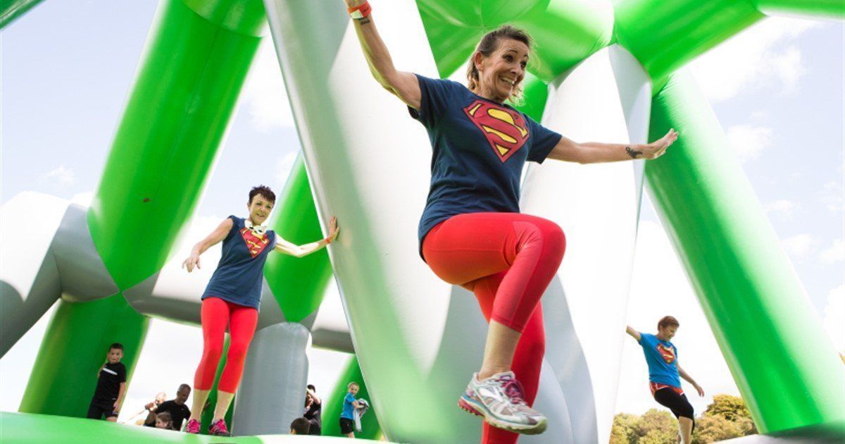 KAPOW! is back this summer in Preston Park on July 14th! Don't miss out on the most bouncy fun run Brighton has ever seen sign up today: bit.ly/KAPOW18 #KAPOW18