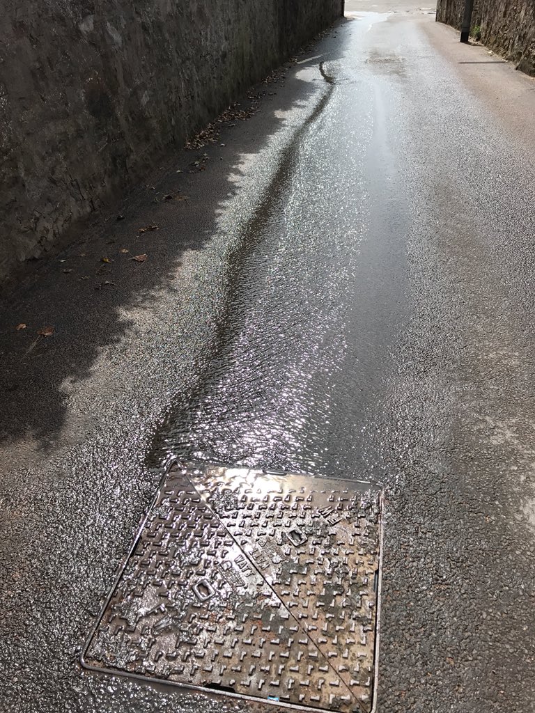 mikiegringo's tweet image. .@scottish_water So the person you sent last week to fix this did so and now it’s broken again. I’m pretty sure .@ScottishEPA would be against people walking through raw sewage for 90% of the summer. It’s been 3 years now. How about you fix it so that this doesn’t happen?