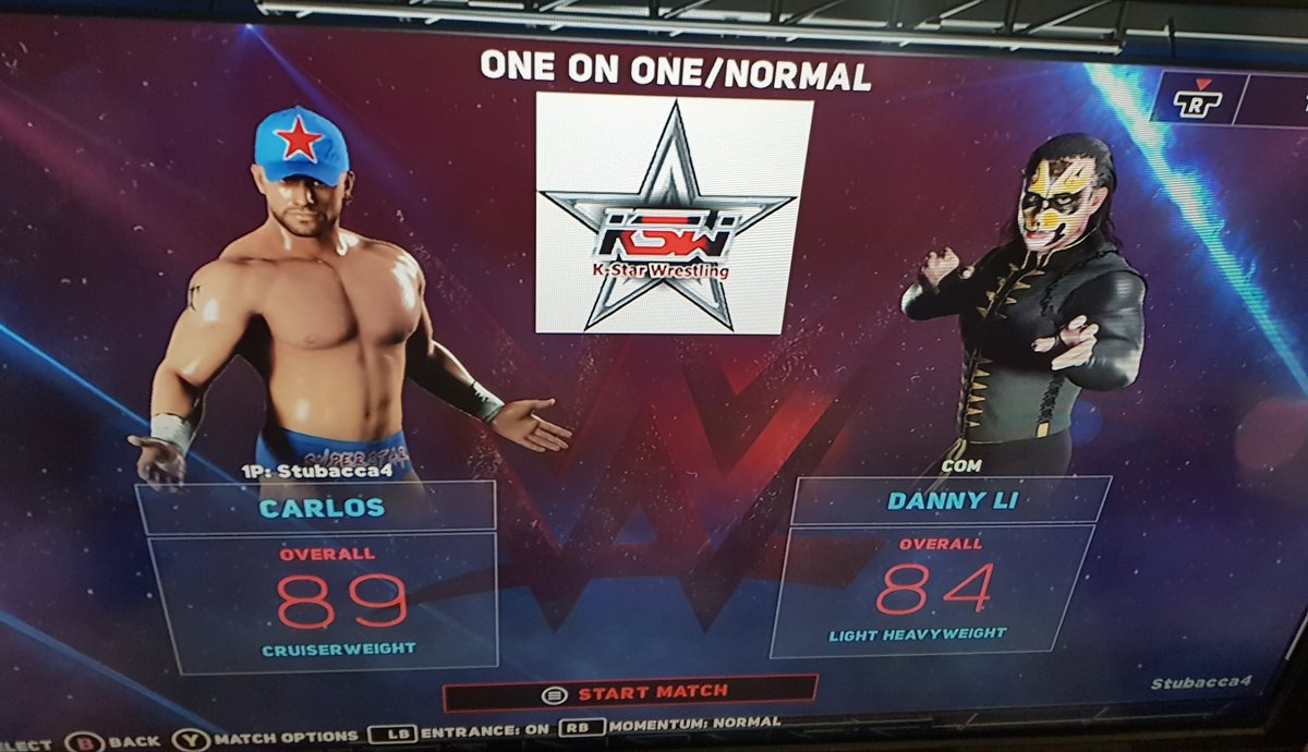 Richardsharpe95's tweet photo. My boys efforts making @CarlosKSW vs @DannyLiKSW on W2K18 https://t.co/iYEEotzHhf