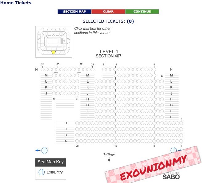 Axiata Arena Seating Chart