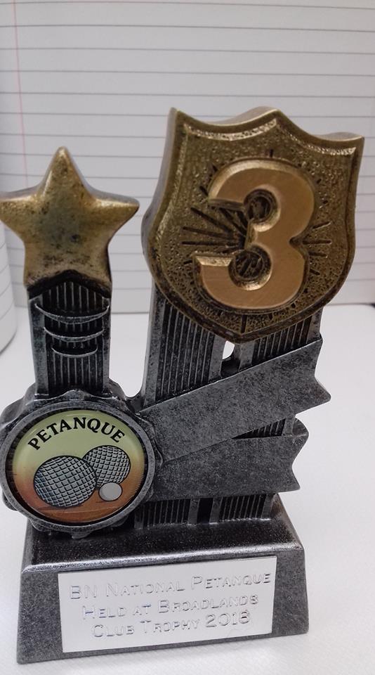 Came third in the club competition at the National Petanque #Petanque Competition at Broadlands the other week....

#SportyBadgers