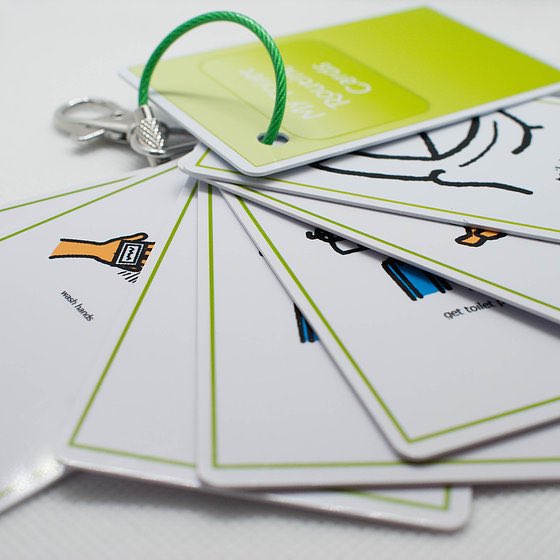 StrengthCards_'s tweet photo. We also have included @cardcollective_ range of routine cards in @AP_CYMRU online shop, buy and raise funds for this great charity #autismawareness #routinecards #nonverbal #ASD #fundraising https://t.co/VdHkI5MS3K https://t.co/hYtdgCE7tm