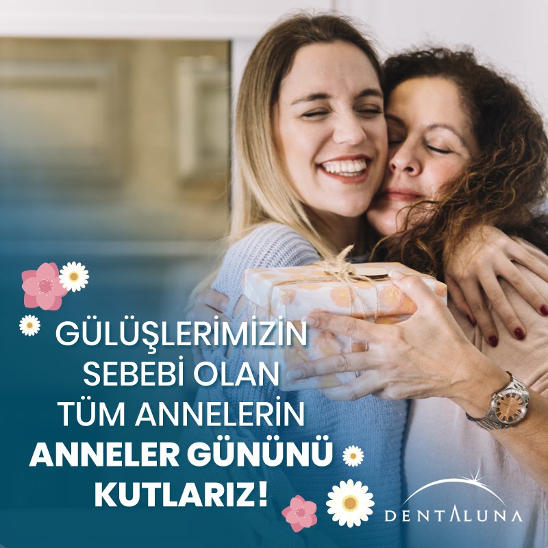 Dentaluna's tweet photo. Gülüşlerimizin sebebi olan tüm annelerin Anneler Günü kutlu olsun! 🌺😊 https://t.co/5hbFbbY0cT
