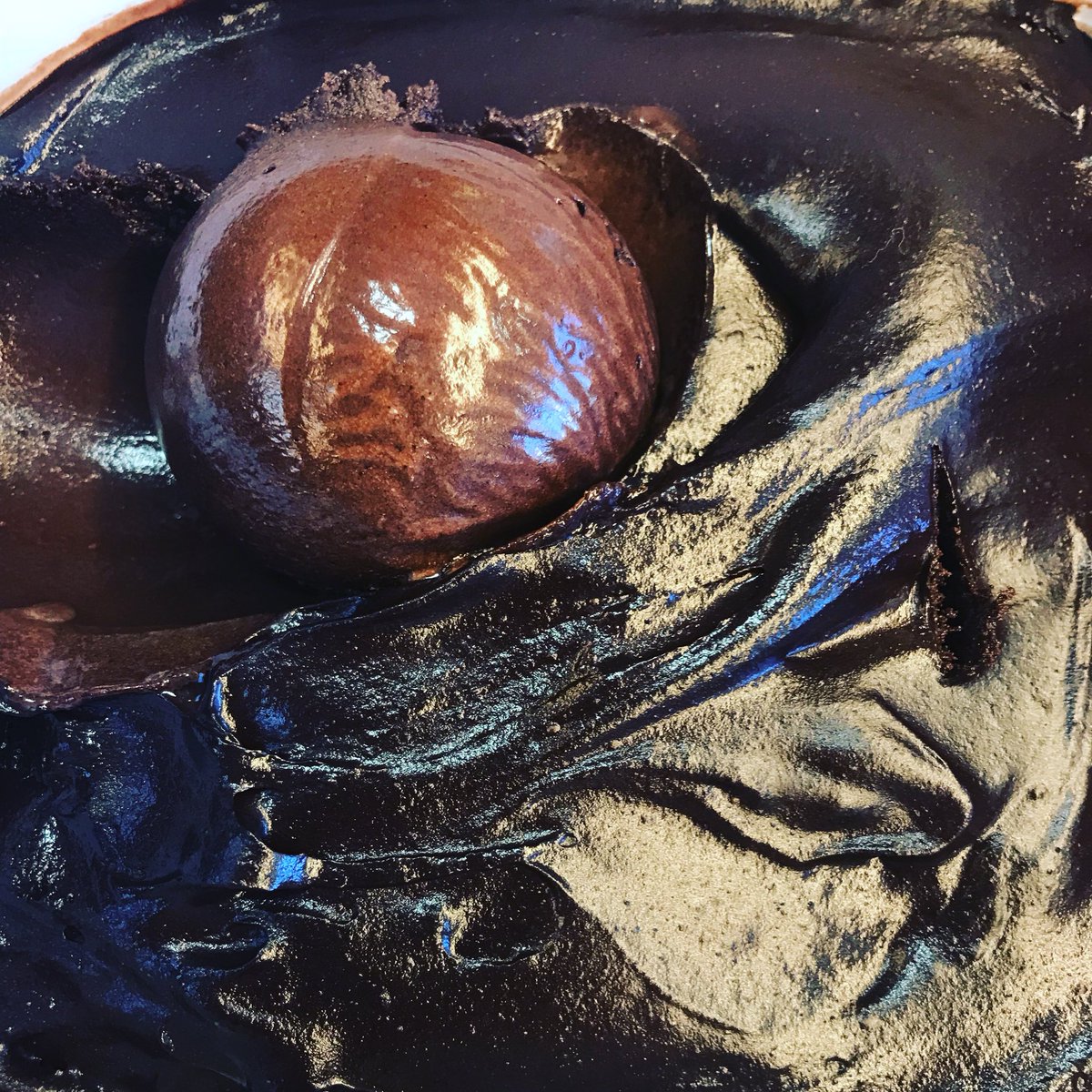 The wait is over our VEGAN CHOCOLATE ice cream is ready, it’s richer than Alan Sugar but we love it #Vegan #dairyfree #winstones #Stroud #Gloucestershire #Cotswolds