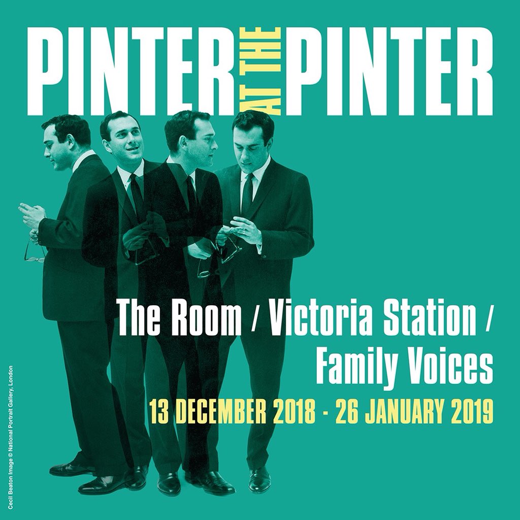 JamieLloydCo's tweet photo. Our season will be the first opportunity for many to see works such as Pinter’s first play The Room, directed by @Pmarber and presented alongside Victoria Station and Family Voices #Pinter10 https://t.co/8RNuuFmWgK