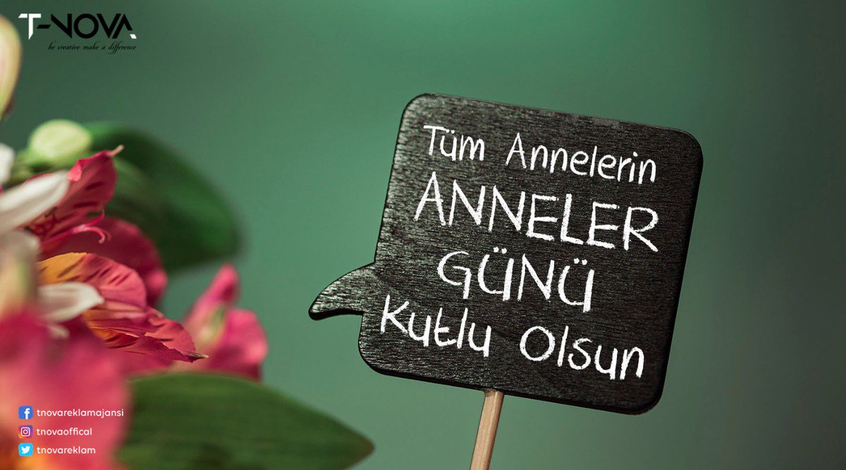 Bizi sevgi ve şefkatle büyüten annelerimizin #AnnelerGünü kutlu olsun.

#tnova #reklam #reklamajansı #digital #media #marketing #digitalmarketing #graphic #graphicdesign