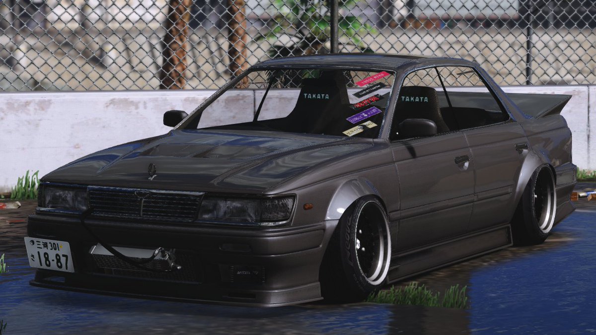 Nissan laurel c33 stance