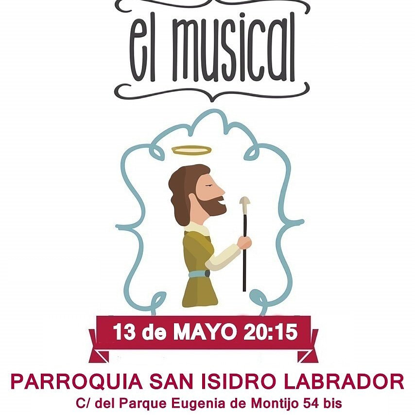 ¡¡Ya está aquí!!
A las 20:15 en la Parroquia de San Isidro Labrador. <a href="/psanisidroladro/">Parroquia San Isidro Labrador</a>
¡No faltes!
#musical #sanisidro #15demayo #patronmadrid #sanisidrolabrador #ensayo  #SanIsidro2018 #SanIsidro #sanisidro #madrid #mayo2018 #SanIsidro18