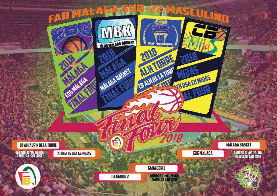 #F4SenU22Masc Hoy a las 19h, gran final en el Colegio San José entre <a href="/CB_Mijas/">ClubBaloncestoMijas</a> y <a href="/clubmbk/">Club Málaga Basket</a>