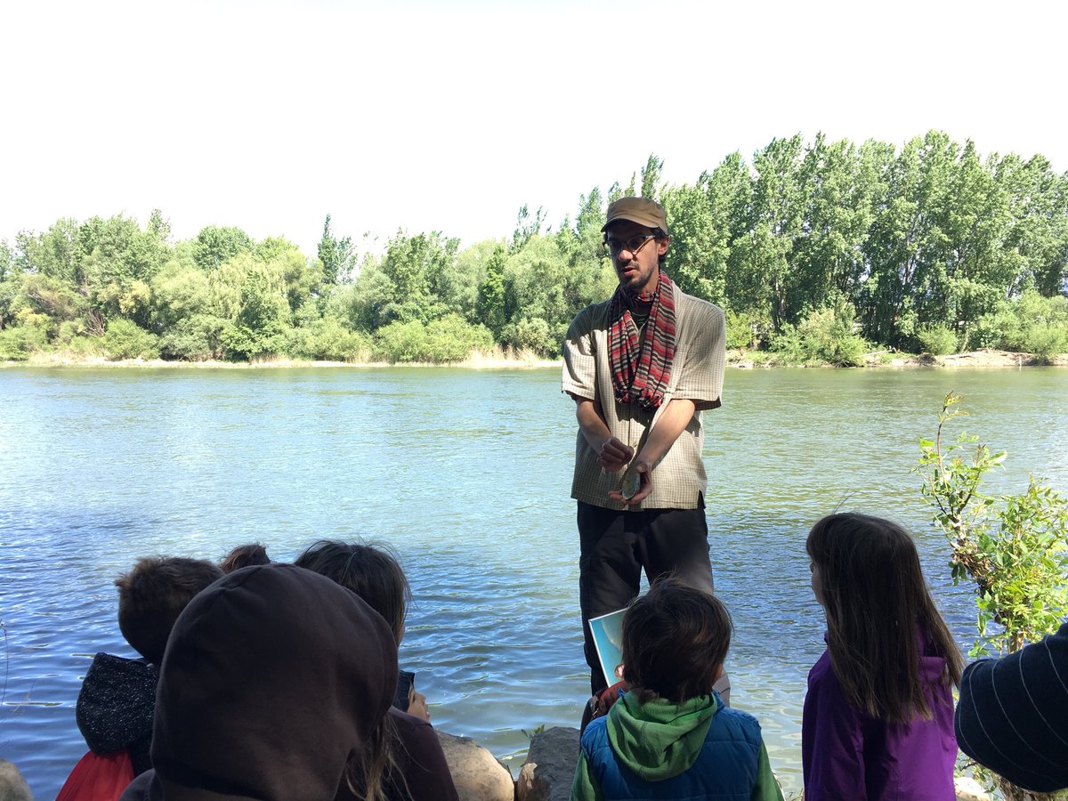 Empezamos el domingo descubriendo la fauna y flora de la Ribera del Ebro en #Logroño!!! Encantada con todo lo que estamos aprendiendo ❤️ #descúbreLo