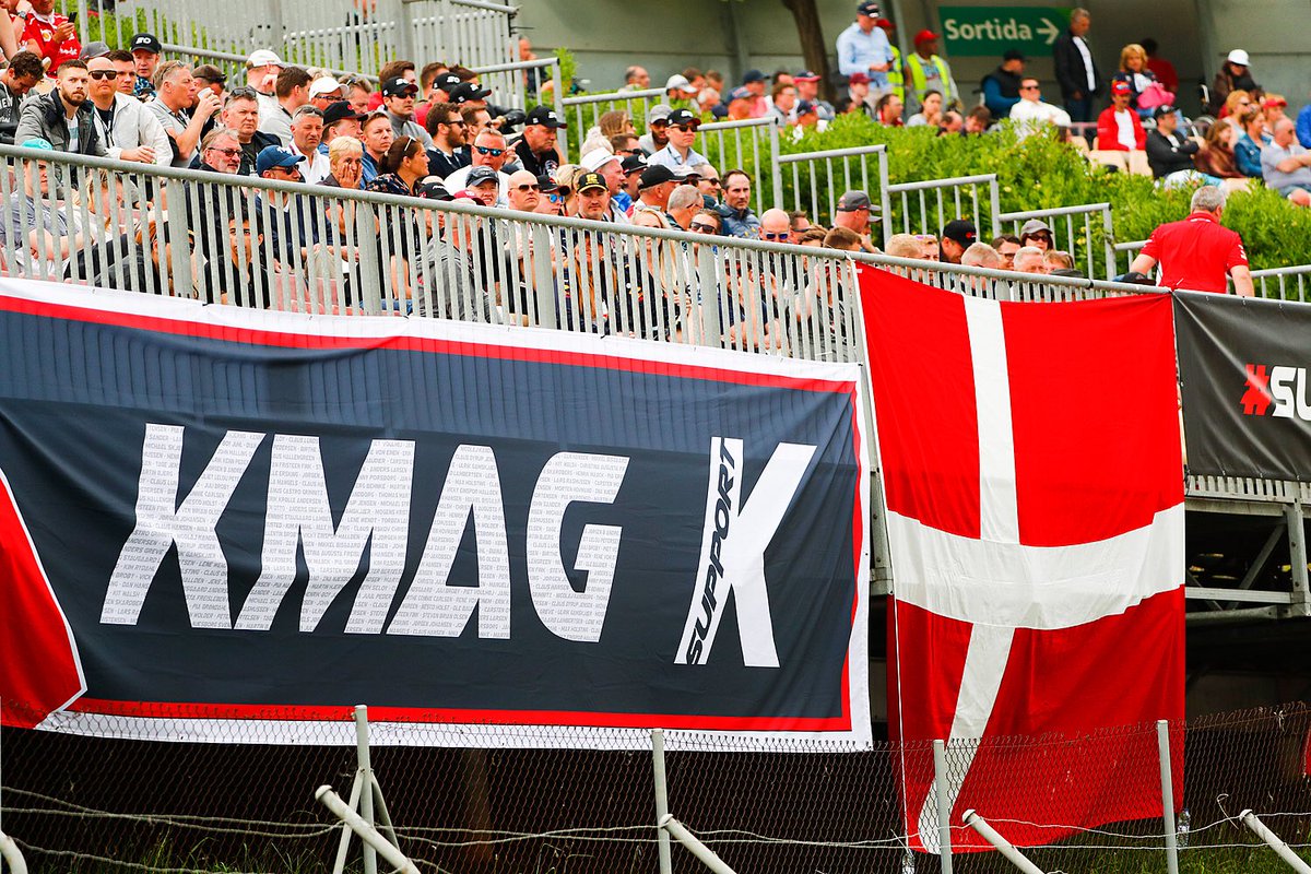 HaasF1Team's tweet photo. Hey @KevinMagnussen - friends of yours??? π©π°π©π°π©π° #SpanishGP https://t.co/WMS1ZVZNrY