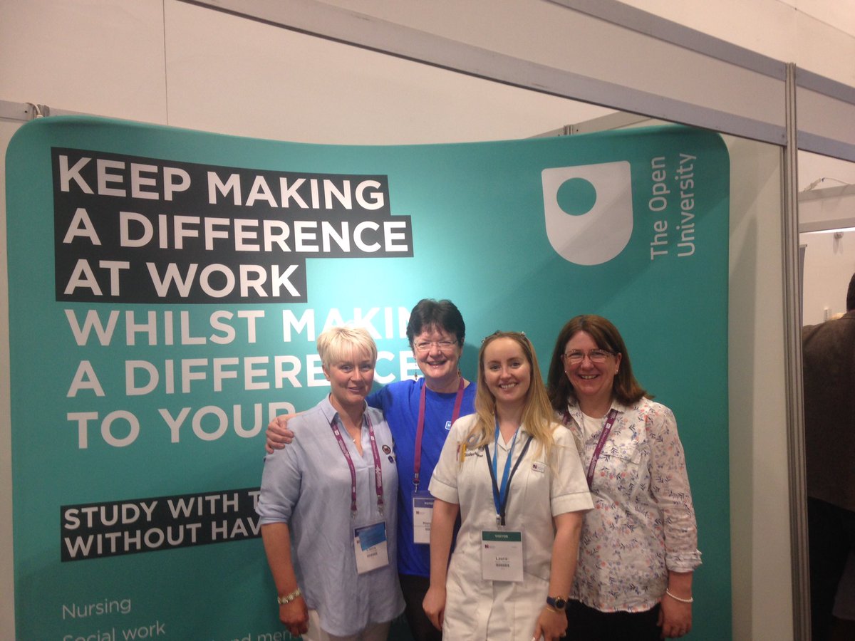 Mary Hinds Director PHA joins OU student FSHC Laura@OUBelfast#rcncongress