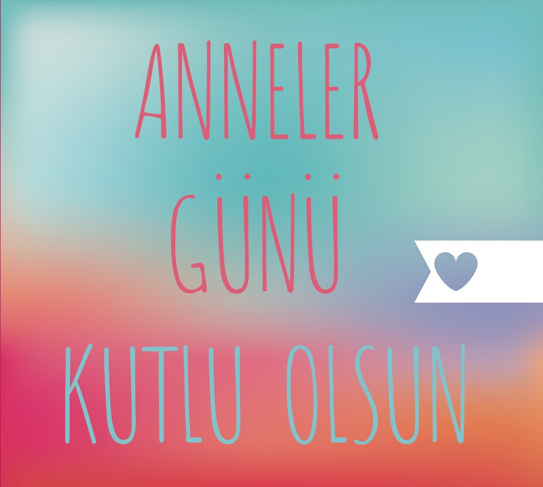 Anneler en kıymetli hazinemizdir… Tüm annelerin “Anneler Günü” kutlu olsun. #AnnelerGünü
