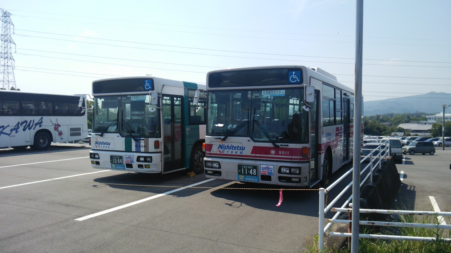 松園ニュータウン 西鉄バス久留米神埼線専用車9511と9341 2台とも佐賀競馬開催日は佐賀競馬友の会バスで運行 なので土日中心に神埼線は中型車で運行されているようです T Co 6vpb7djxjl Twitter 松園ニュータウン 西鉄バス久留米神埼線専用車9511と9341 2台とも佐賀競馬開催日は佐賀競馬友の会バスで運行 なので土日中心に神埼線は中型車で運行されているようです T Co 6vpb7djxjl Twitter