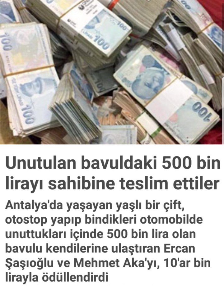 acayip_haber's tweet photo. OTOSTOP YAPTIKLARI ARABADA 500 BİN TL UNUTTULAR !!!
#antalya #otostop #araba #para #unuttular #acayiphaber #acayip #haber #acayipnews #acayip #news https://t.co/XUs1NSEmAi