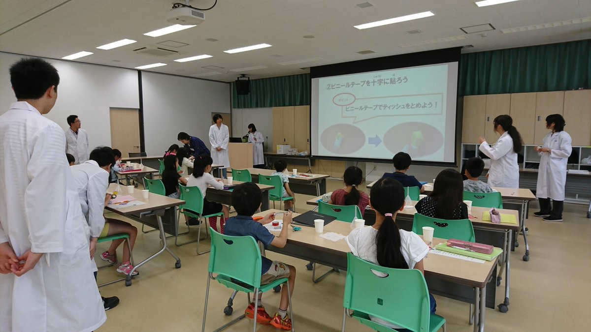 sse_tokai's tweet image. こんばんは！
今日は今年度初めてのイベント｢音ゼミ｣を江戸川区こども未来館にて行いました！

今回も音の工作や実験、現象などについて授業を行いました。子供たちにも楽しんでもらえました🐹