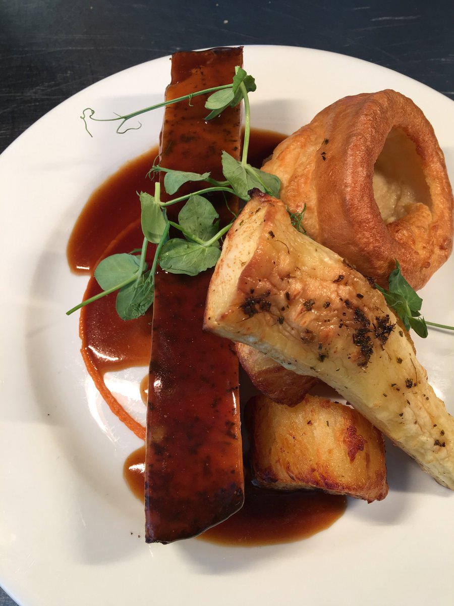 Why not join us for Sunday lunch, brisket of beef, Cornish lamb and pork leg here <a href="/Mill_House__Inn/">The Mill House Inn</a>
