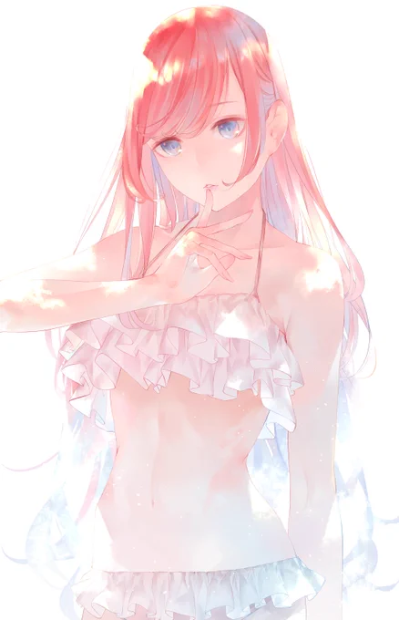 ちょっと気が早いけど水着絵落書き 