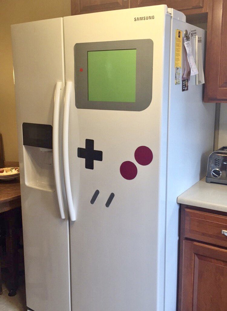 nintendecor's tweet photo. It’s #GBsunday so we thought:

“What better way to honor the #GameBoy this week than with all the best examples we could find of household decor ala the original Game Boy?”

#NintenDecor https://t.co/4YOQNBbros