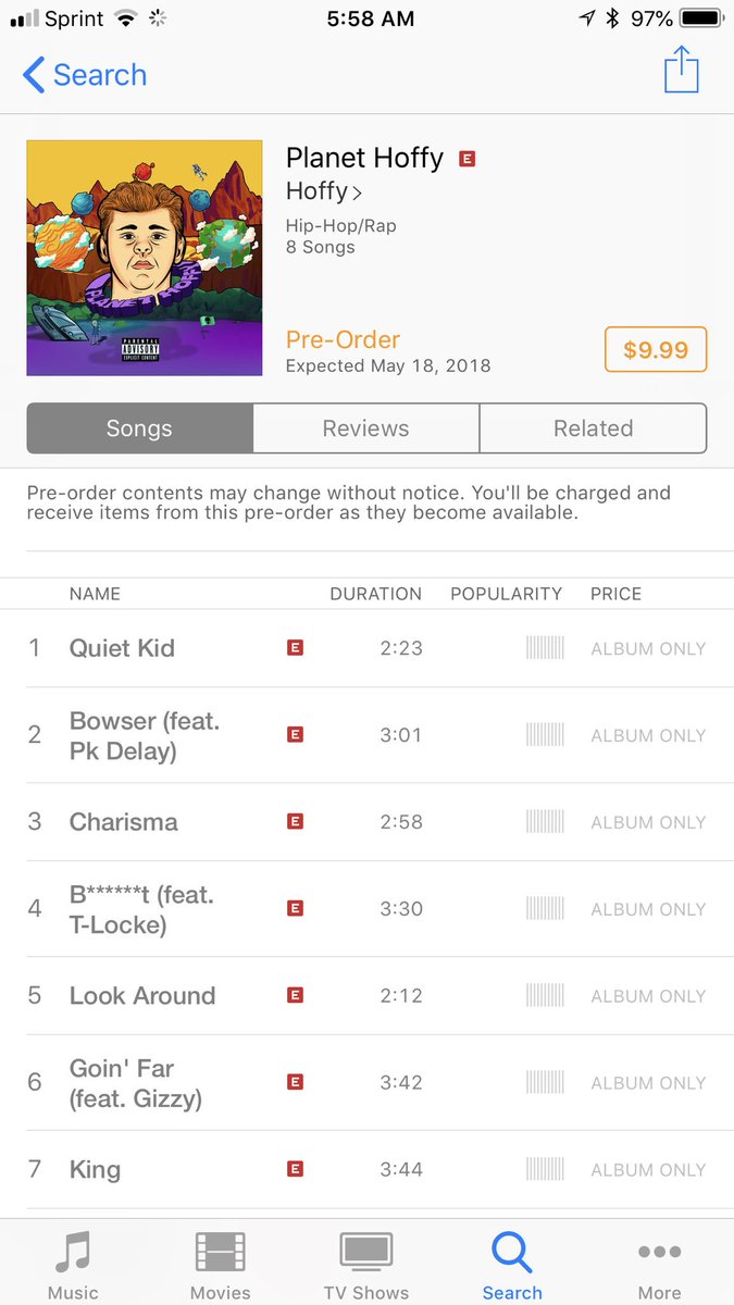hoffyofficial's tweet photo. Planet Hoffy available for pre-order now. 5 more days... https://t.co/HfjUnbx5cJ