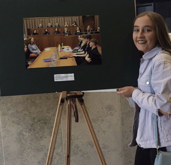 ManorHseRaheny's tweet photo. Congratulations to TY student Emily who came 3rd in the photography competition at the National Mock Trial Competition finals in the Criminal Courts of Justice. https://t.co/EtSD5Alnih
