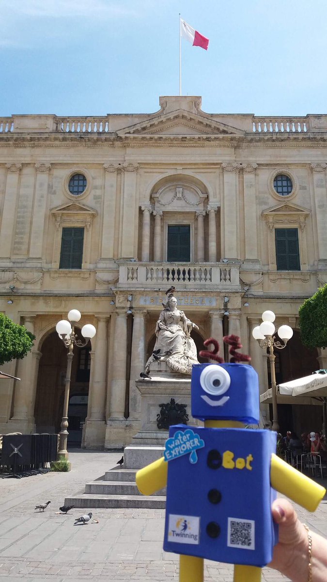 eBotOfficial's tweet photo. Valletta, European capital of cultural 2018 #etwinning #Roboticnow! #Valetta2018 @tretwinning @eTwinningMalta https://t.co/eDilCk8lUp