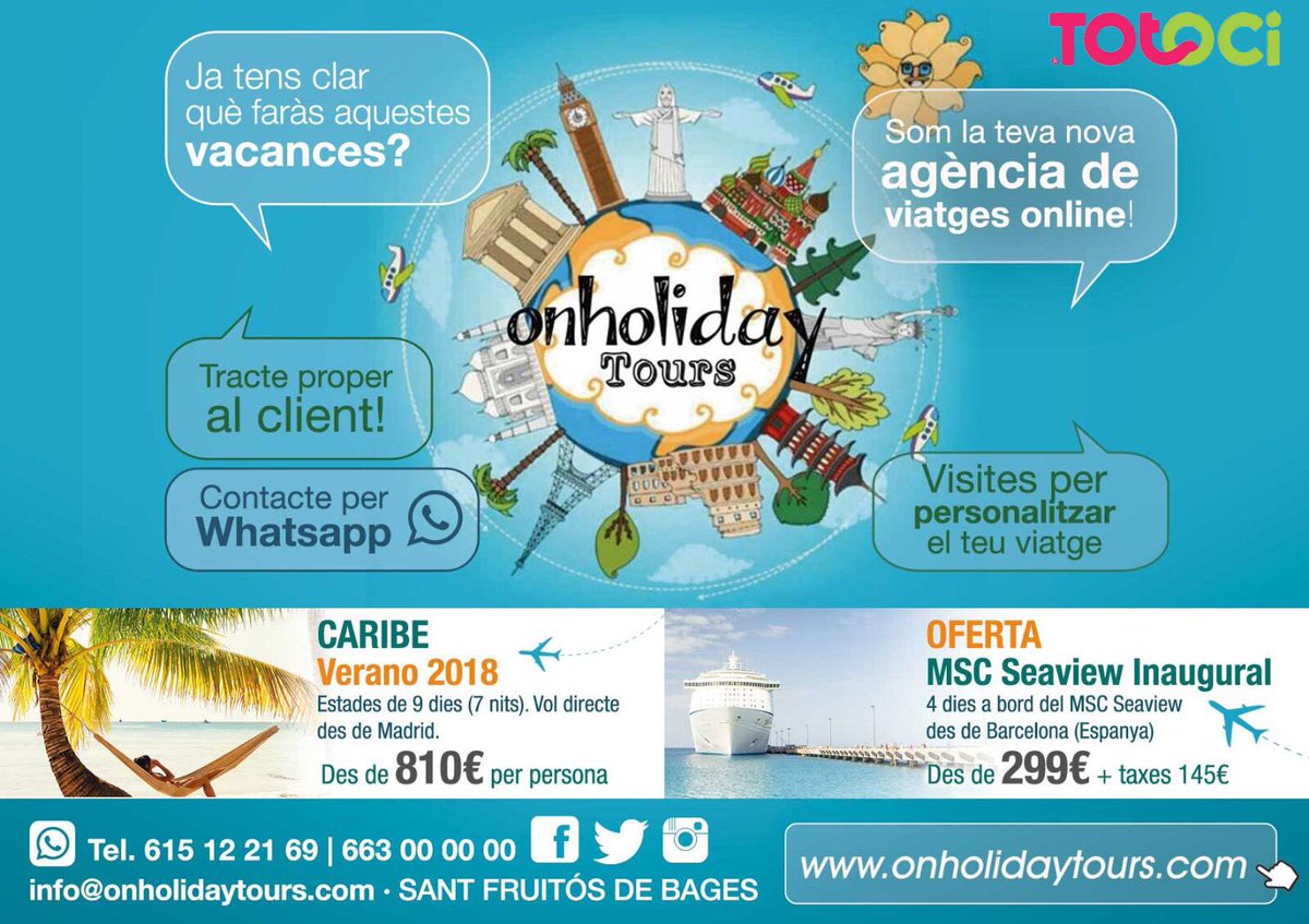 onholiday2017's tweet photo. #totoci #viajes #cruceros #vacaciones #ofertas #onholidaytours @onholiday2017 https://t.co/oe06jsKjN1