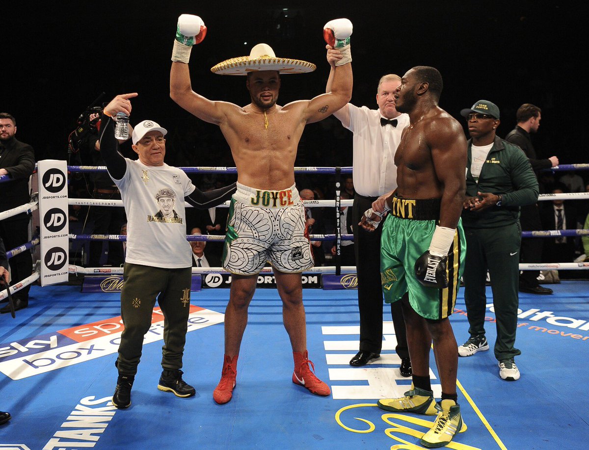 HayemakerBoxing's tweet image. The heavyweight division is turning 🇲🇽 real soon. @JoeJoyce_1 is bringing that Mexican style to world level and all the belts are soon going to follow. You won’t want to miss this journey. #TheJuggernaut