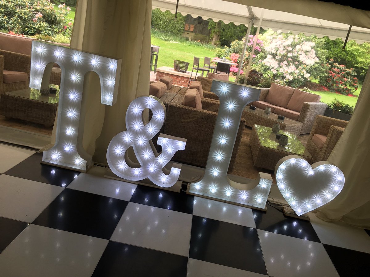 ASG_Entertain's tweet image. We love this sequence of light up letters that we set up for a wedding at @SoughtonHall yesterday. 

They really are that extra touch you need to finish off your venue.

Many Congratulations to the happy couple 🥂
 #lightuplettersforhire #asgentertainments #venuelighting