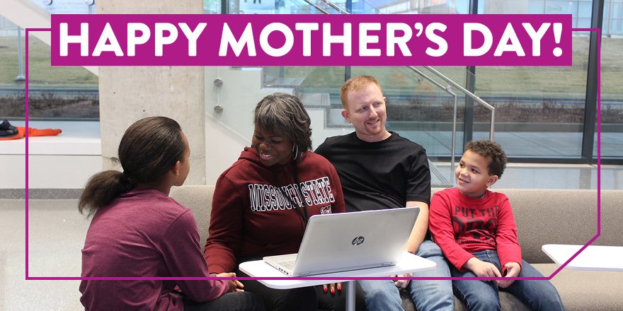 MOStateOutreach's tweet photo. Happy Mother's Day, to all the Mama Bears out there. #NontraditionalStudents #MSUOutreach #MothersDay2018 #GoBears https://t.co/xOUx3EgfcK