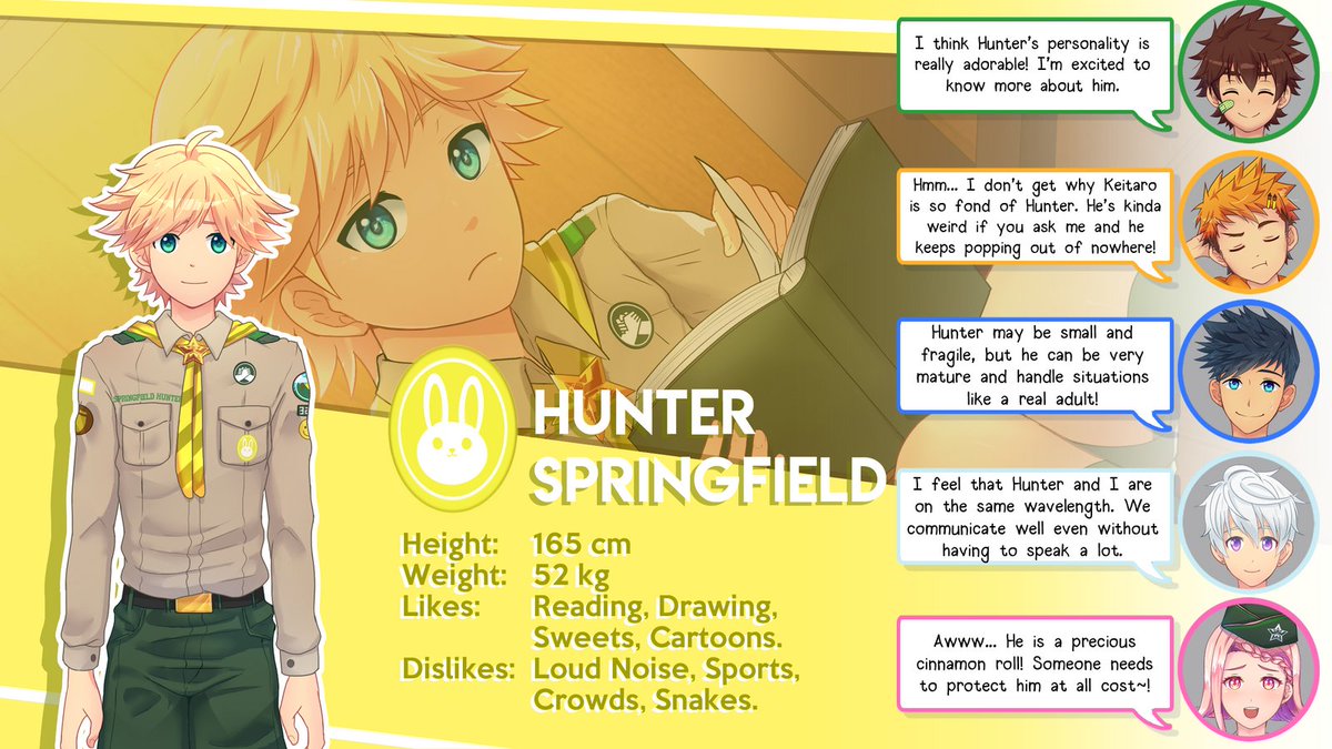 Hunter Springfield On Twitter H Hey Erveryone He Said With A Small Smile ~eng Rp ~sub