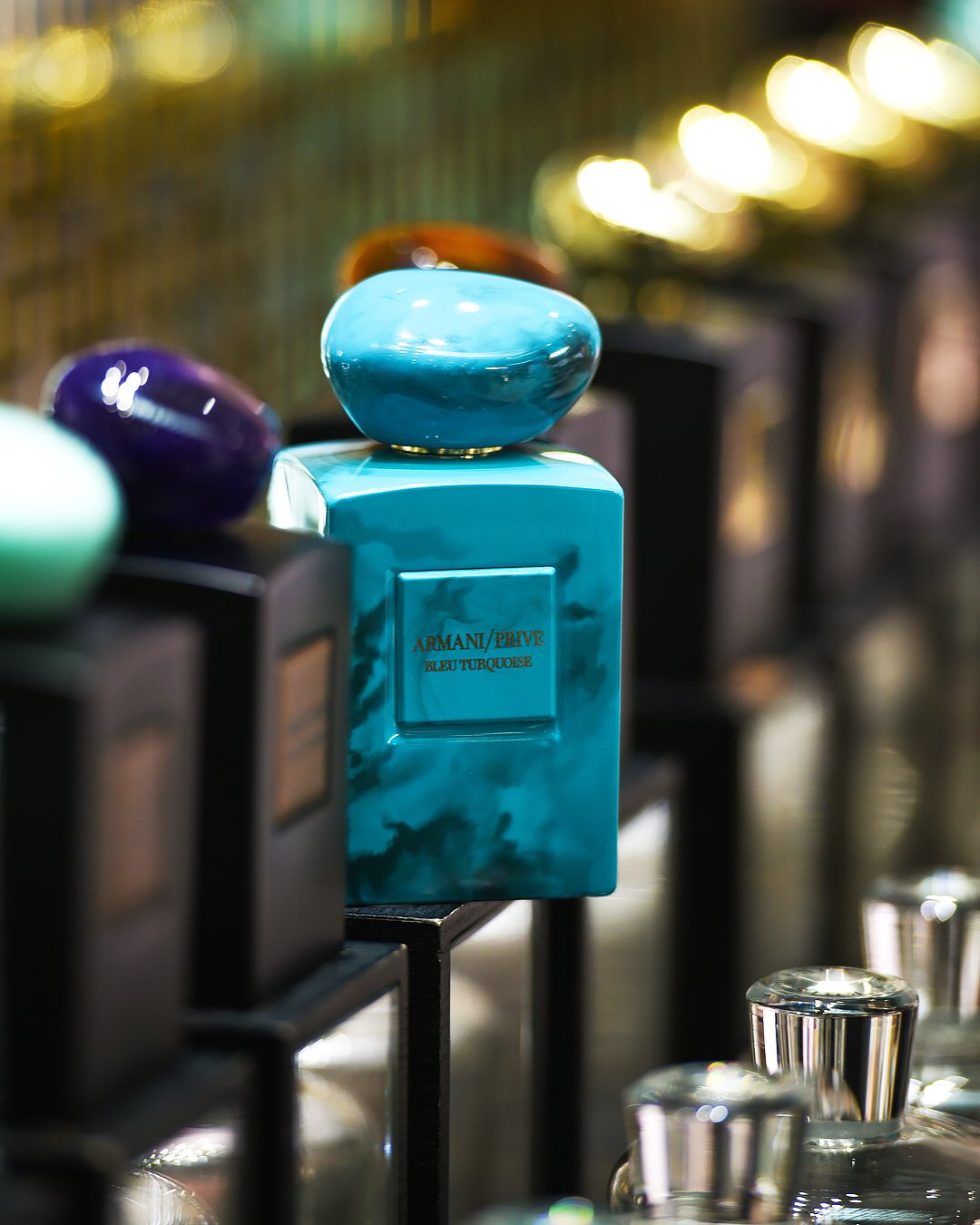 armani prive blue turquoise