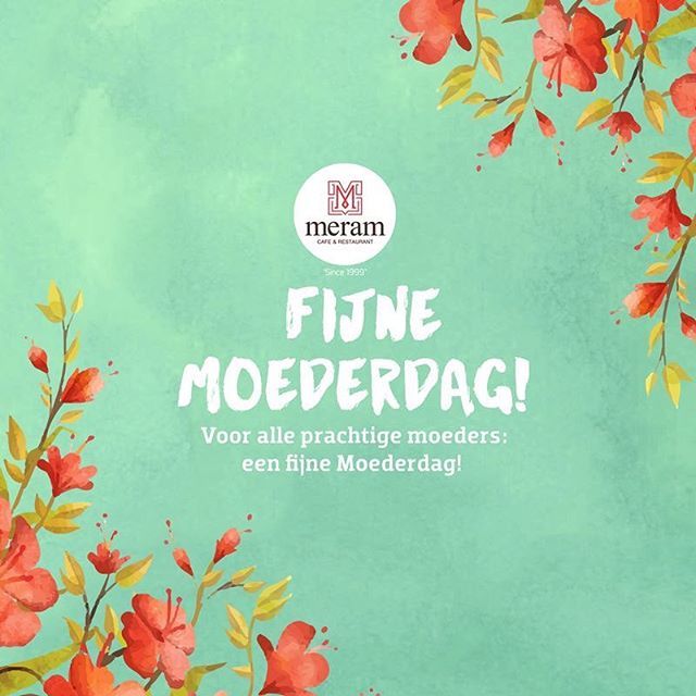 meramNL's tweet photo. Voor alle prachtige moeders: een fijne Moederdag! 🌸 https://t.co/MmYWBPsNd2