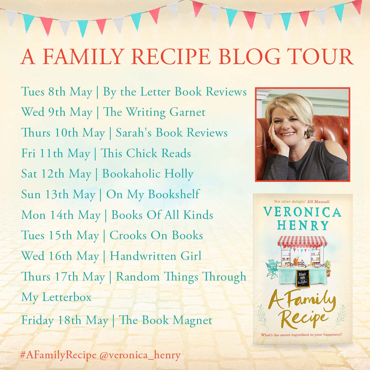 Agi_mybookshelf's tweet photo. Hi guys, as promised I'm back today & there is much to read on my blog! Next to my #blogstop review of @veronica_henry 's lovely, heart - warming #AFamilyRecipe, there is also a long extract from the book! Enjoy! https://t.co/oOO0j5ZWof @orionbooks @Lauren_BooksPR https://t.co/dVxoV1TPdK