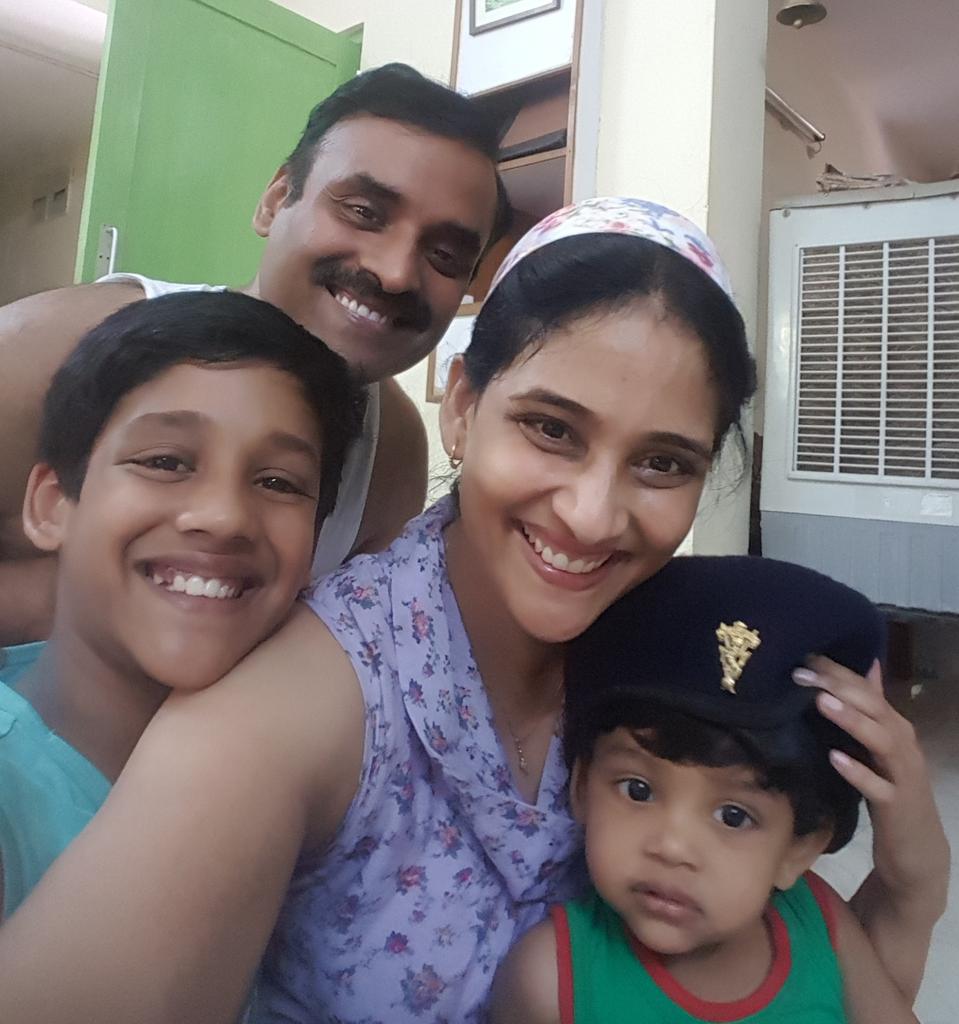 Gayatri Bhargavi on Twitter: "Being a mother is the most beautiful on job  experience, Tame a bit n love a bit more😍😇. Thank u god for  everything.🙇‍♀️ https://t.co/C4rkjnacRB" / Twitter