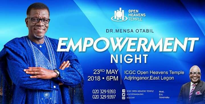 XtianEventsgh's tweet photo. #GhCE

#KingJESUS

#MayEvents

Empowerment Night. 

@icgcopenheavens

#AccraEvents

#GhCE0 https://t.co/R4MxGpt4n0