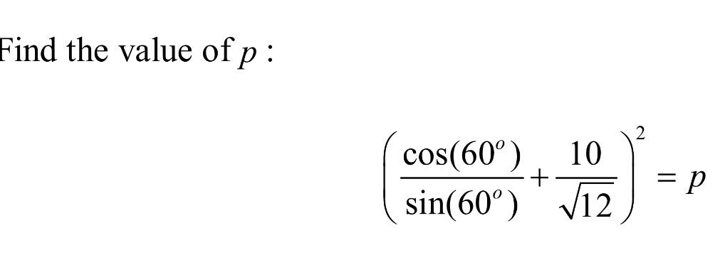 TRSMaths's tweet photo. Lovely question from the GCSE Grade 9 section of https://t.co/BqzUau89zG.  No calculator allowed. Tweet your answer! Thanks for the resources @m4thsdotcom . https://t.co/PotRnCSOaQ