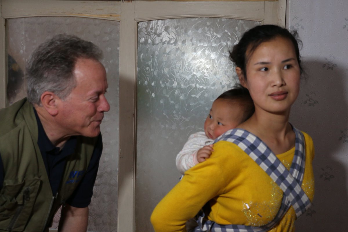 WFPChief's tweet photo. My first time in #DPRK, came here to look, listen and learn. The humanitarian issues are real and @WFP is on the ground, ready to help. Hopeful this is a new chapter for a brighter future for the children of #DPRK https://t.co/CD1xPEwKfP
