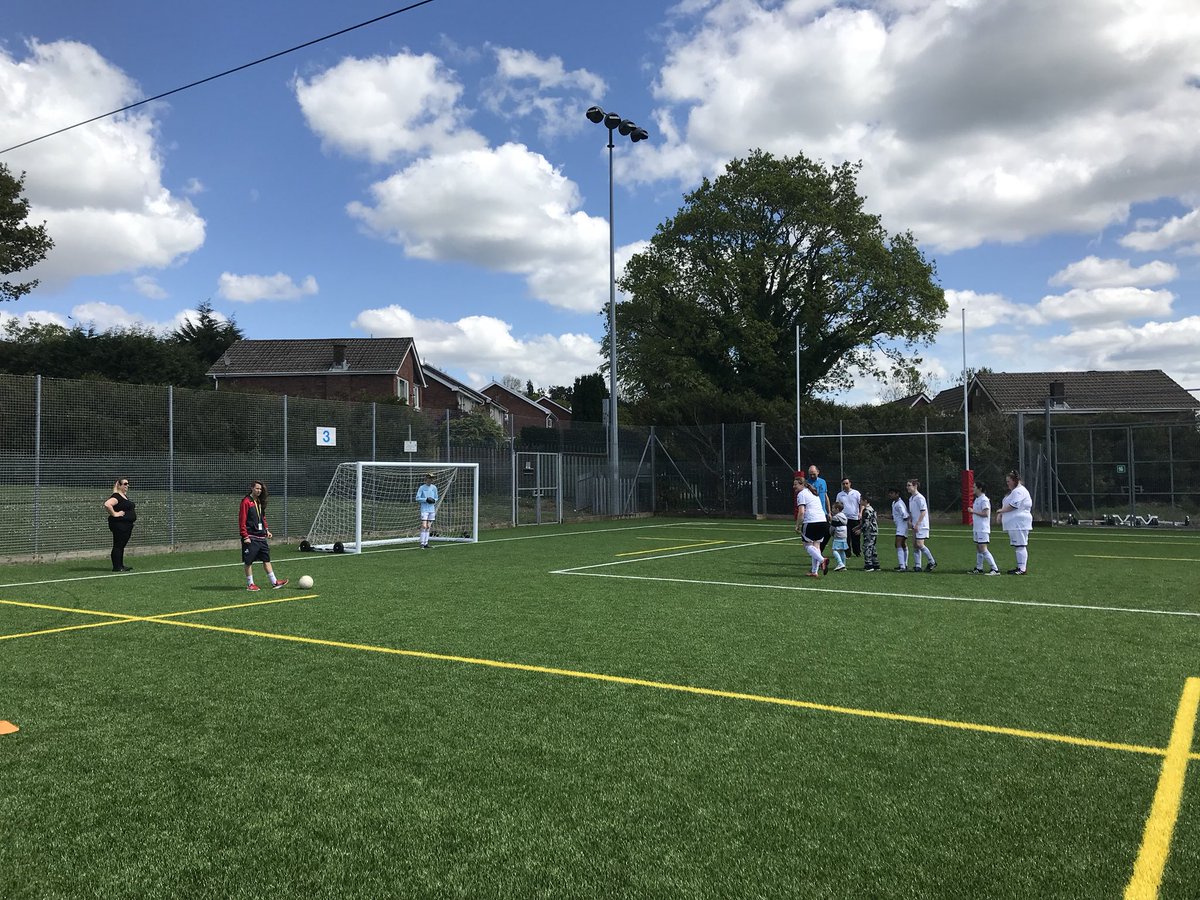 SwansFdn's tweet photo. Warm up time for our Girls, Boys & Inclusive football teams. ๐โโ๏ธ๐โโ๏ธ #FixtureWithinAFixture https://t.co/R9BFdVJrZe
