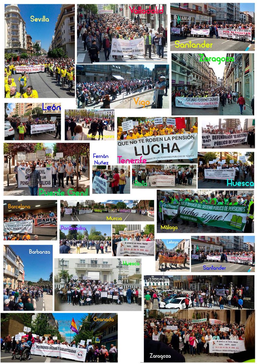pensionazo_no's tweet photo. El pasado 5 de mayo salimos a las calles.... 
El 26 de mayo volveremos a salir.... 
Y seguiremos saliendo... 
Ni un paso atrás en nuestra lucha por unas #PensionesDignas  
Por ello el #26MayoYoVoy https://t.co/usQdGiCYKY