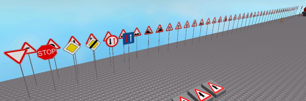 Disjaxx's tweet image. But anyway, here&apos;s a small picture of one of my small projects.
Full Portuguese/European Road Sign Kit (still in progress)