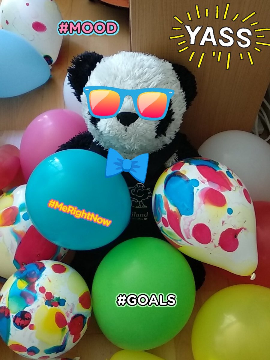 PNDpopcornpants's tweet photo. Living that #Balloons life! 🎈 🎈 🎈 https://t.co/7SMc0ddiMm