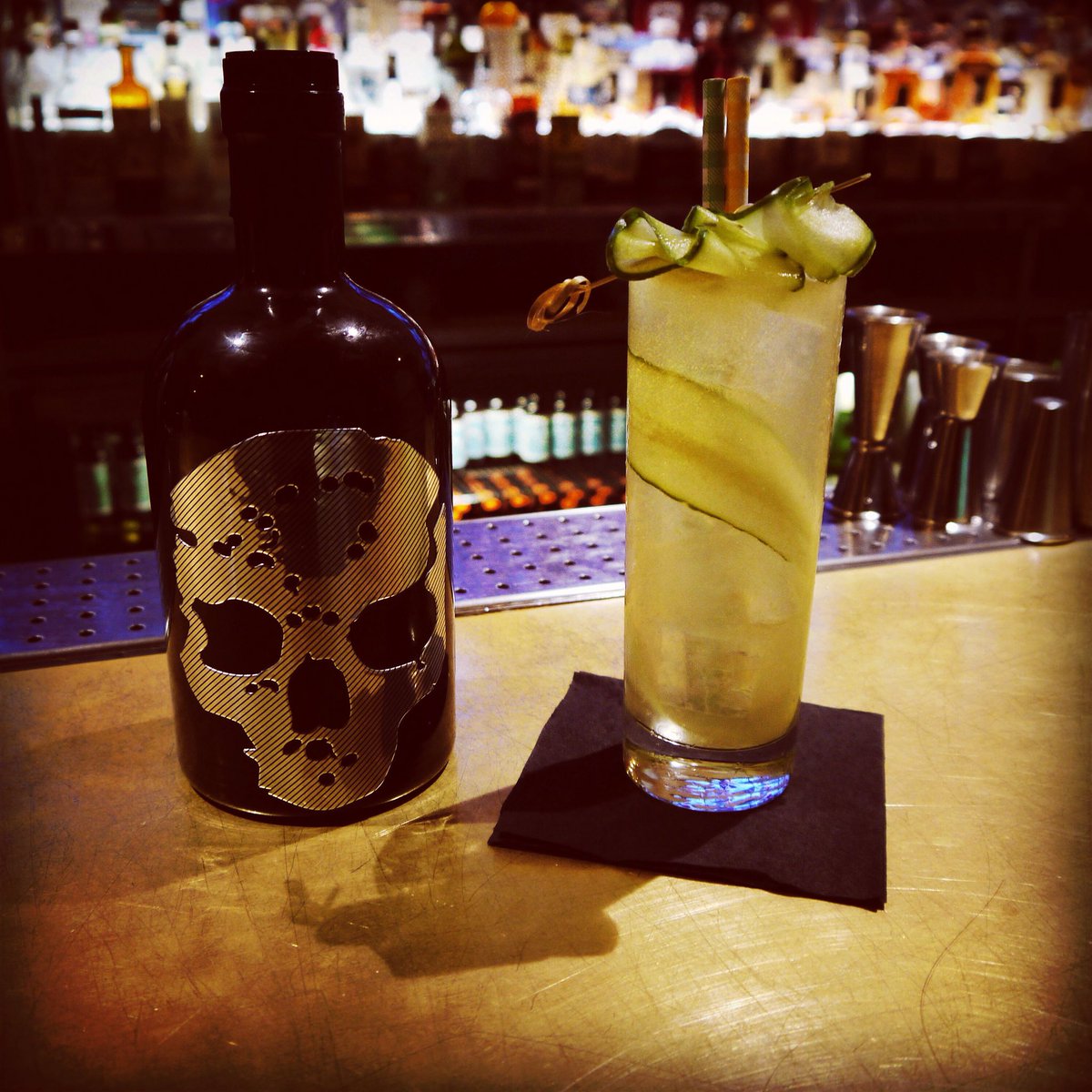 VodkaGhost's tweet photo. It’s #WorldCocktailDay ! Here’s our #GhostTaleOfTheMonth , ‘Hong Kong Hi Ball’ by Tom Waite at @merkabaBrighton 🍸 See how it’s made here - https://t.co/zh2lDFmFfN 🎥 https://t.co/Ay4eNnKcZB